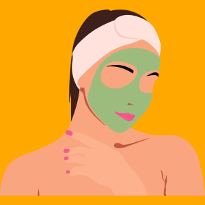 Collection de soins de la peau